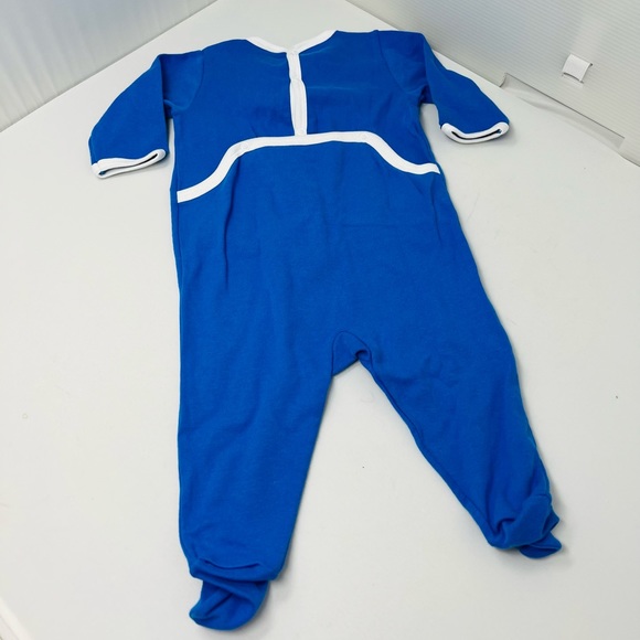PETIT BATEAU**Blue Footed Onesie PJ**3 mo $78 - Picture 4 of 5